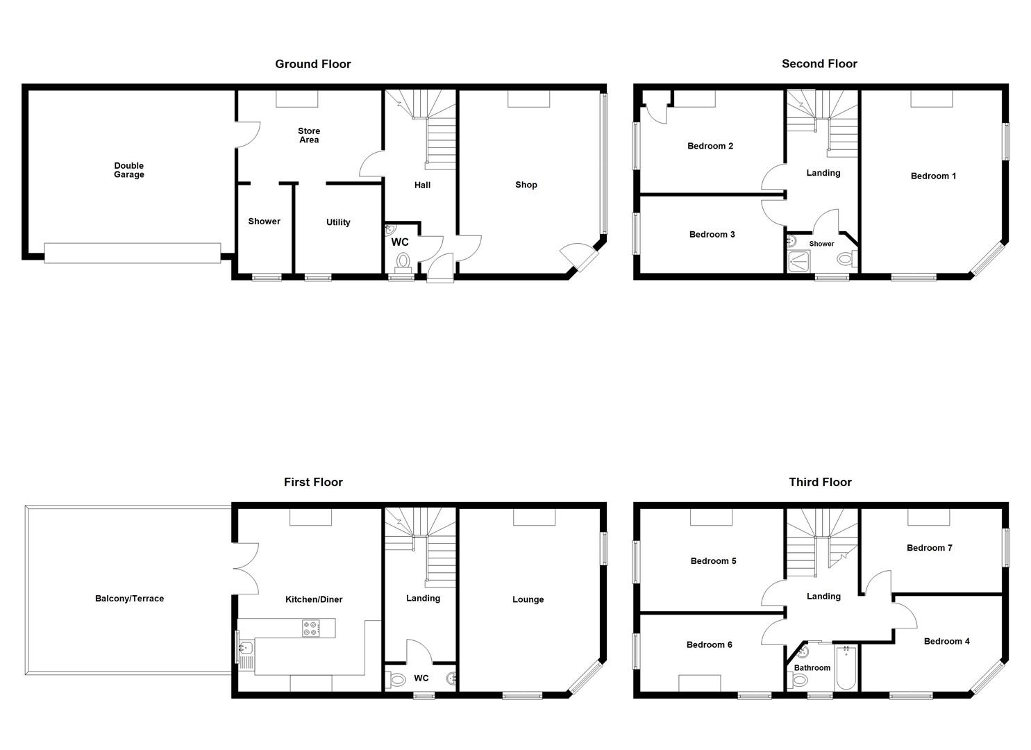 2, Pier Street, Sandown floorplan