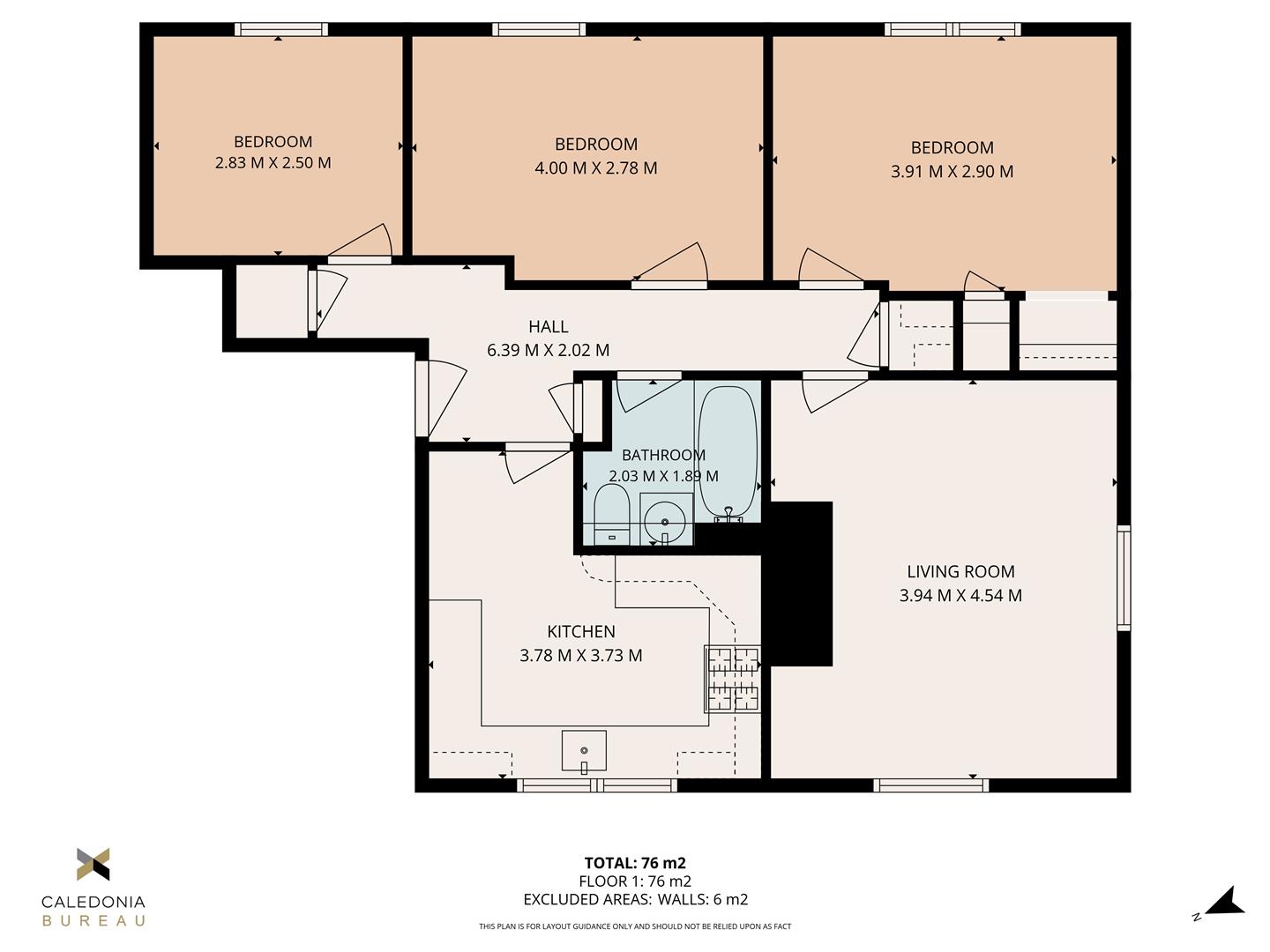 18H, Watchmeal Crescent, Clydebank floorplan