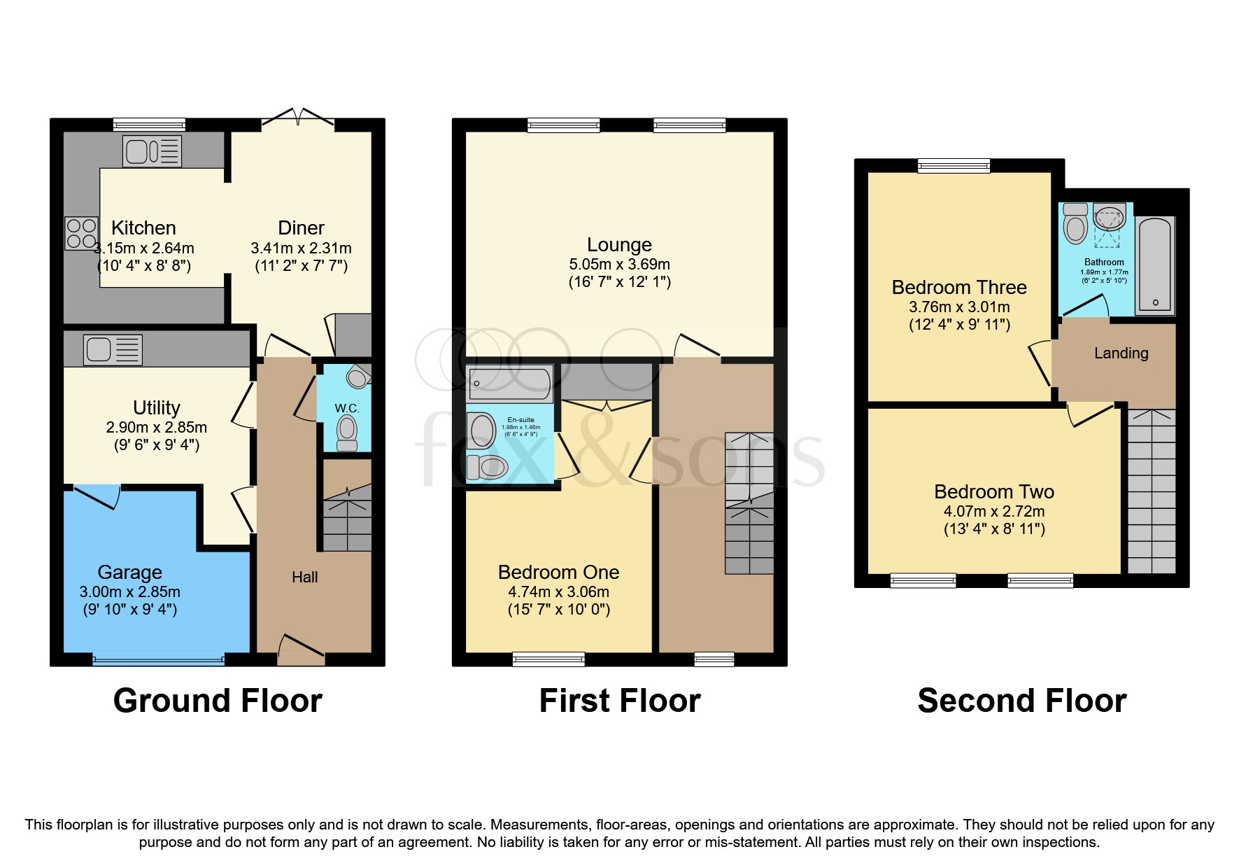 11, St Contest Way, Southampton floorplan