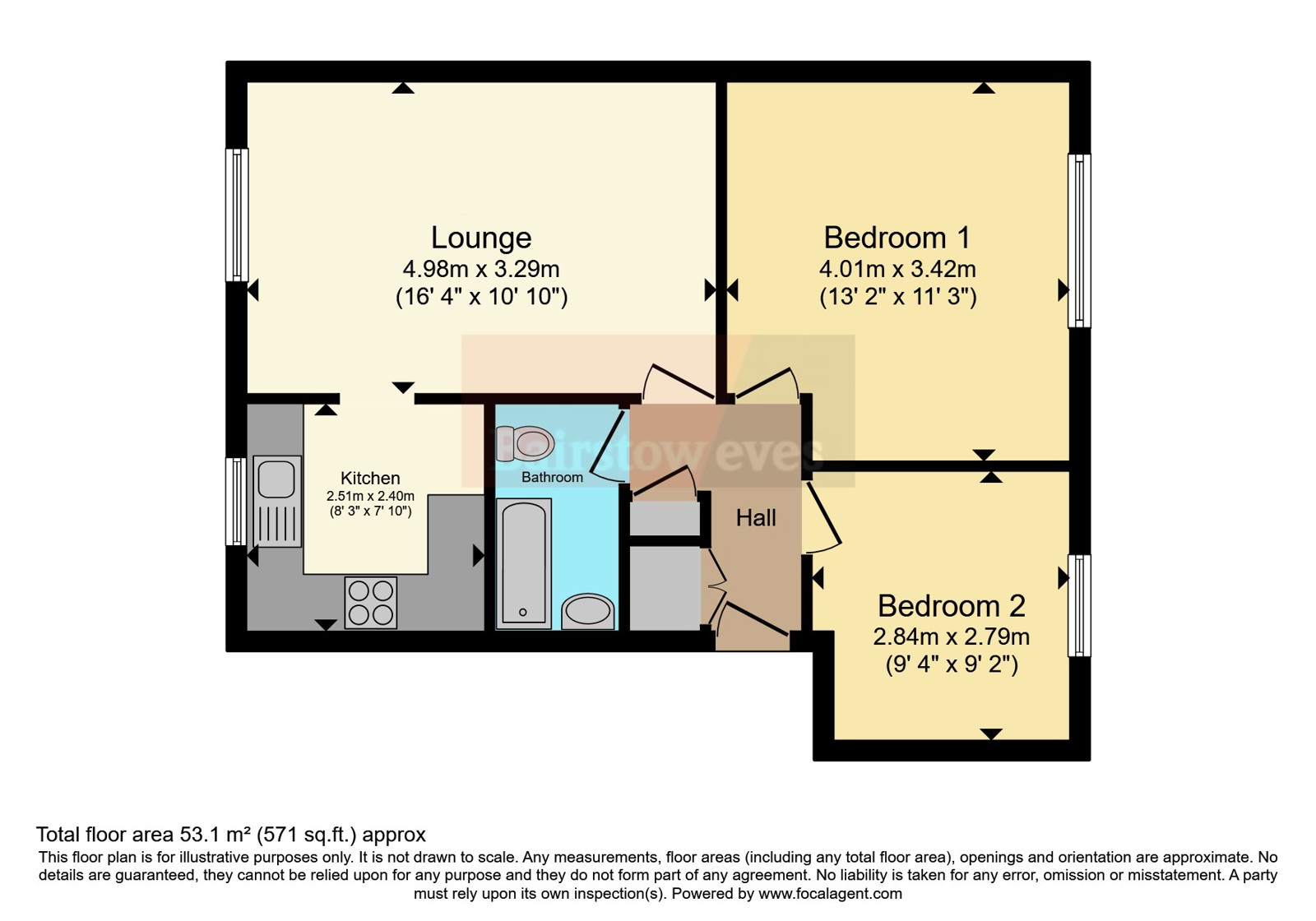 25, Coronation Avenue, Tilbury floorplan