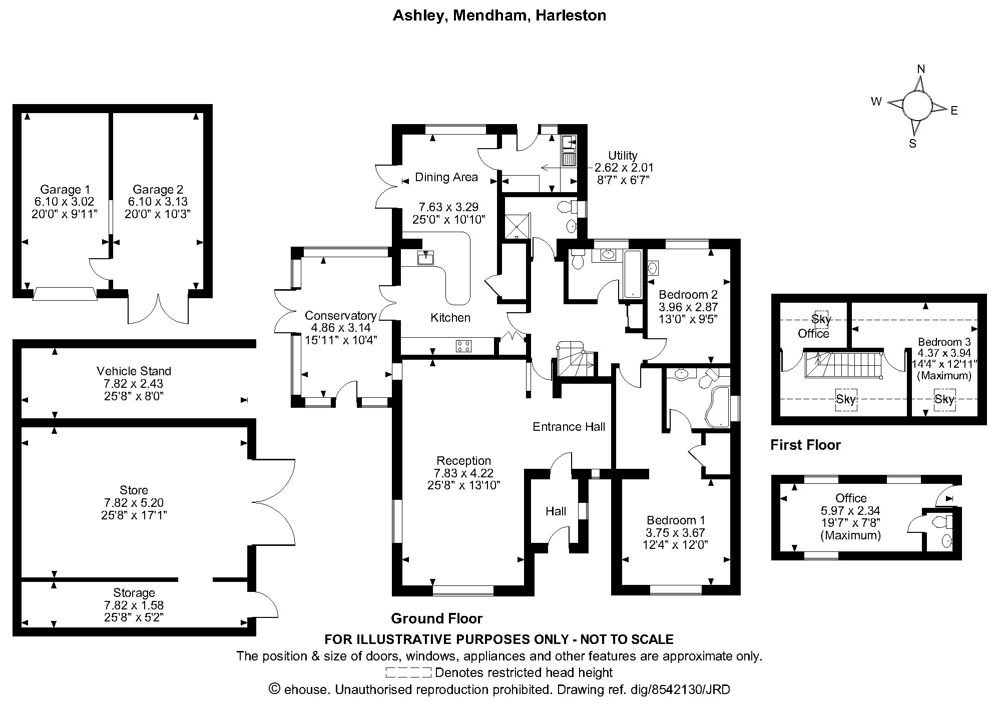 Ashley, Mendham, Harleston IP20, 3 bedroom bungalow for sale - 64228575 ...