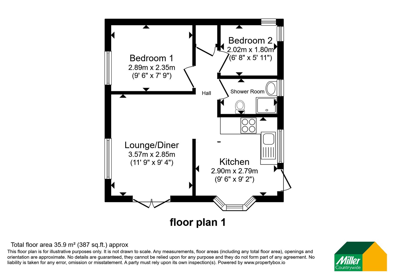 25, Coombe Park, Camborne floorplan