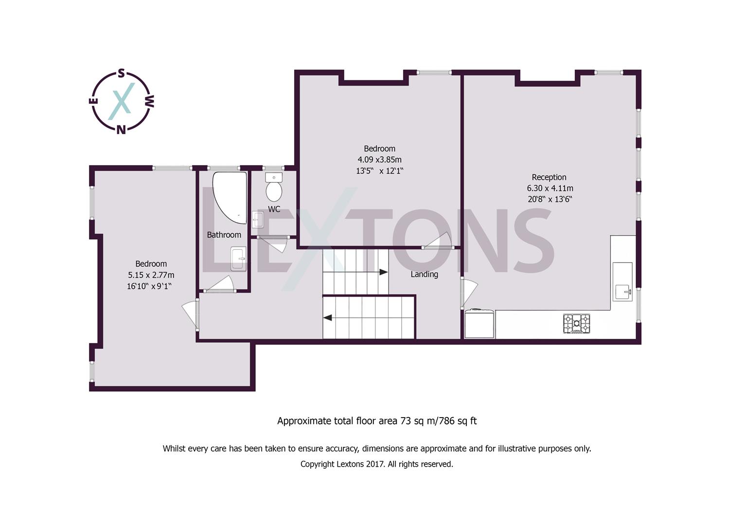 2 Bedrooms Flat for sale in Sackville Gardens, Hove BN3