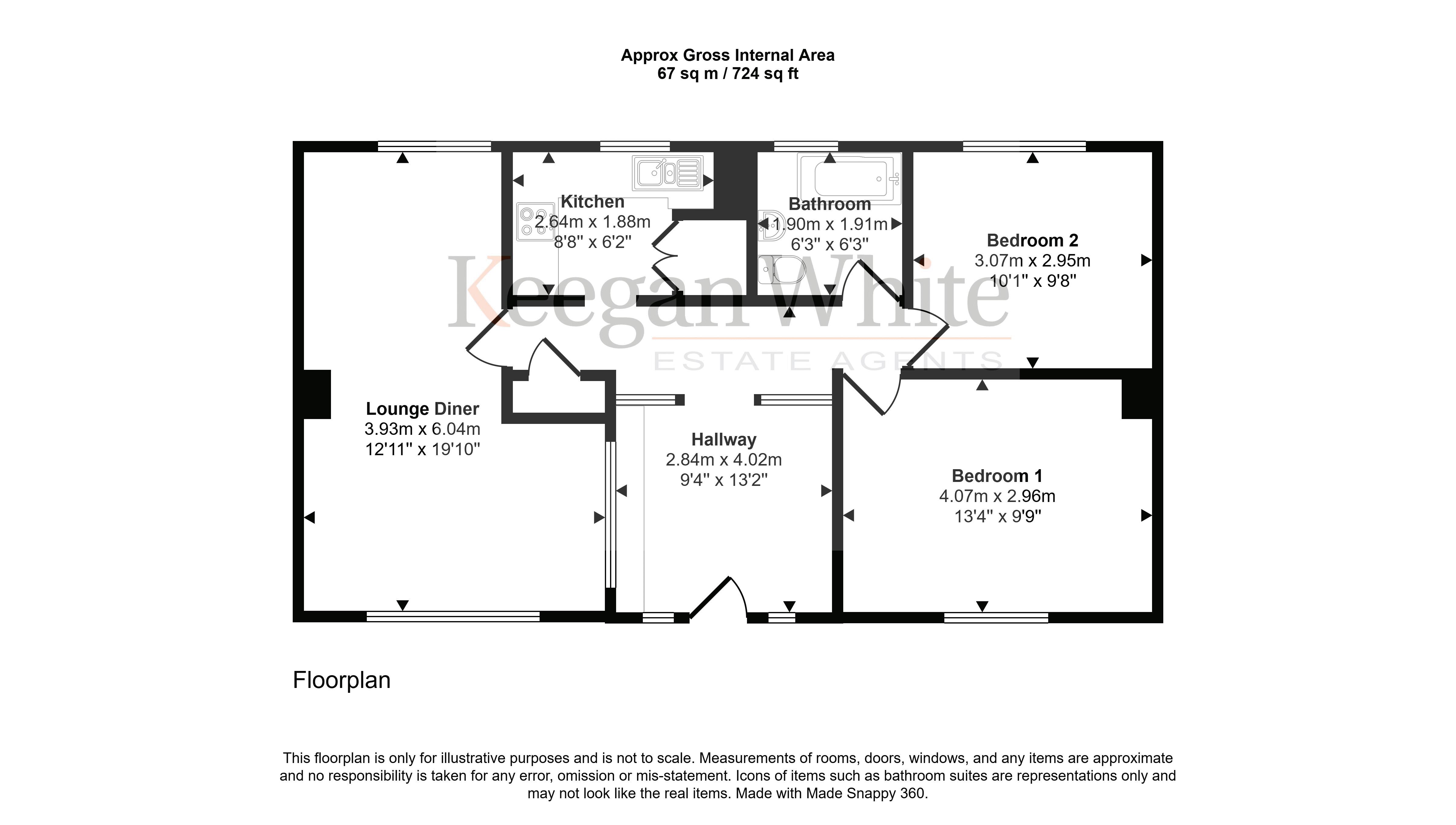 45, Honor Road, Prestwood floorplan