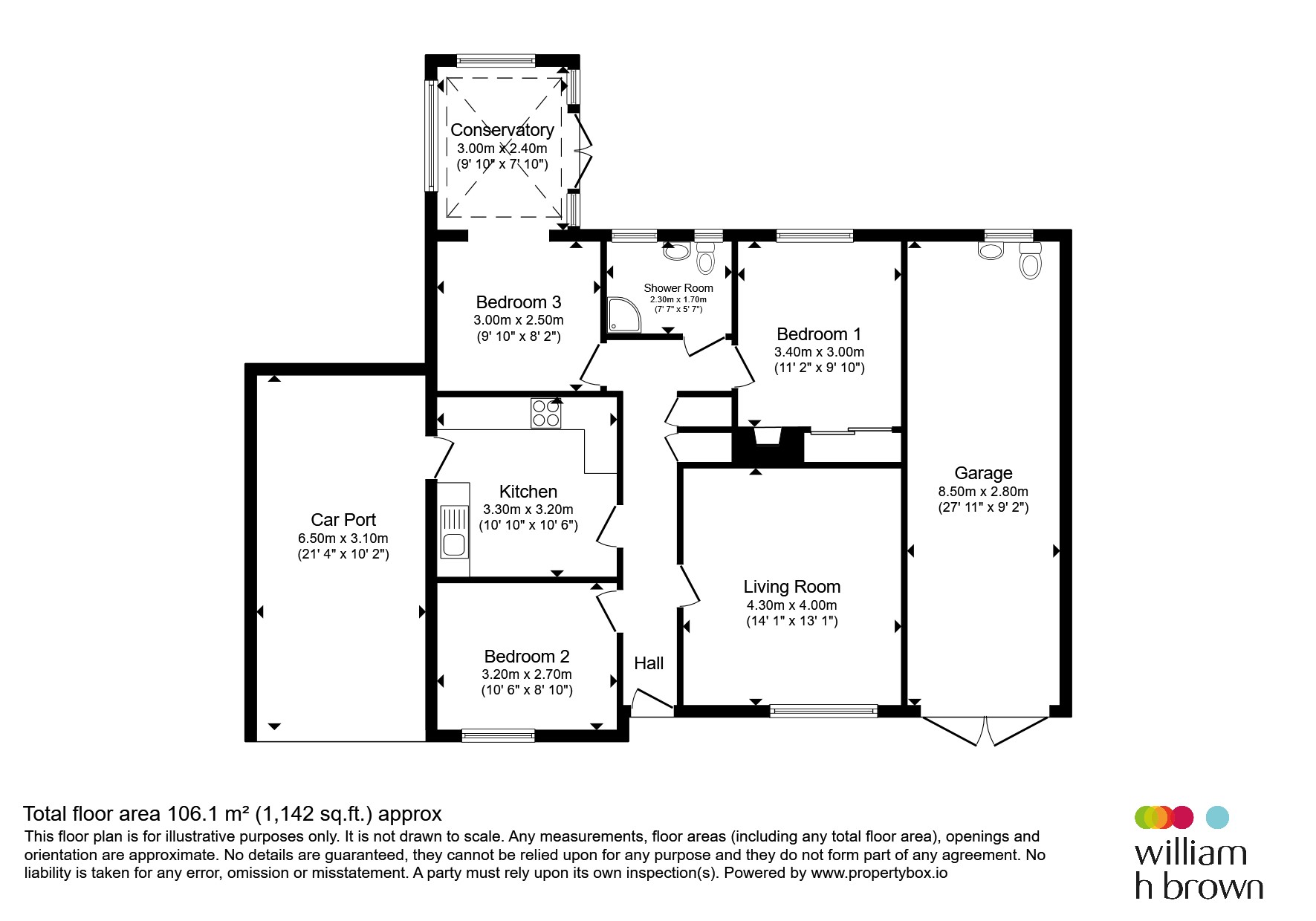 48, Chapelfield, Norwich floorplan