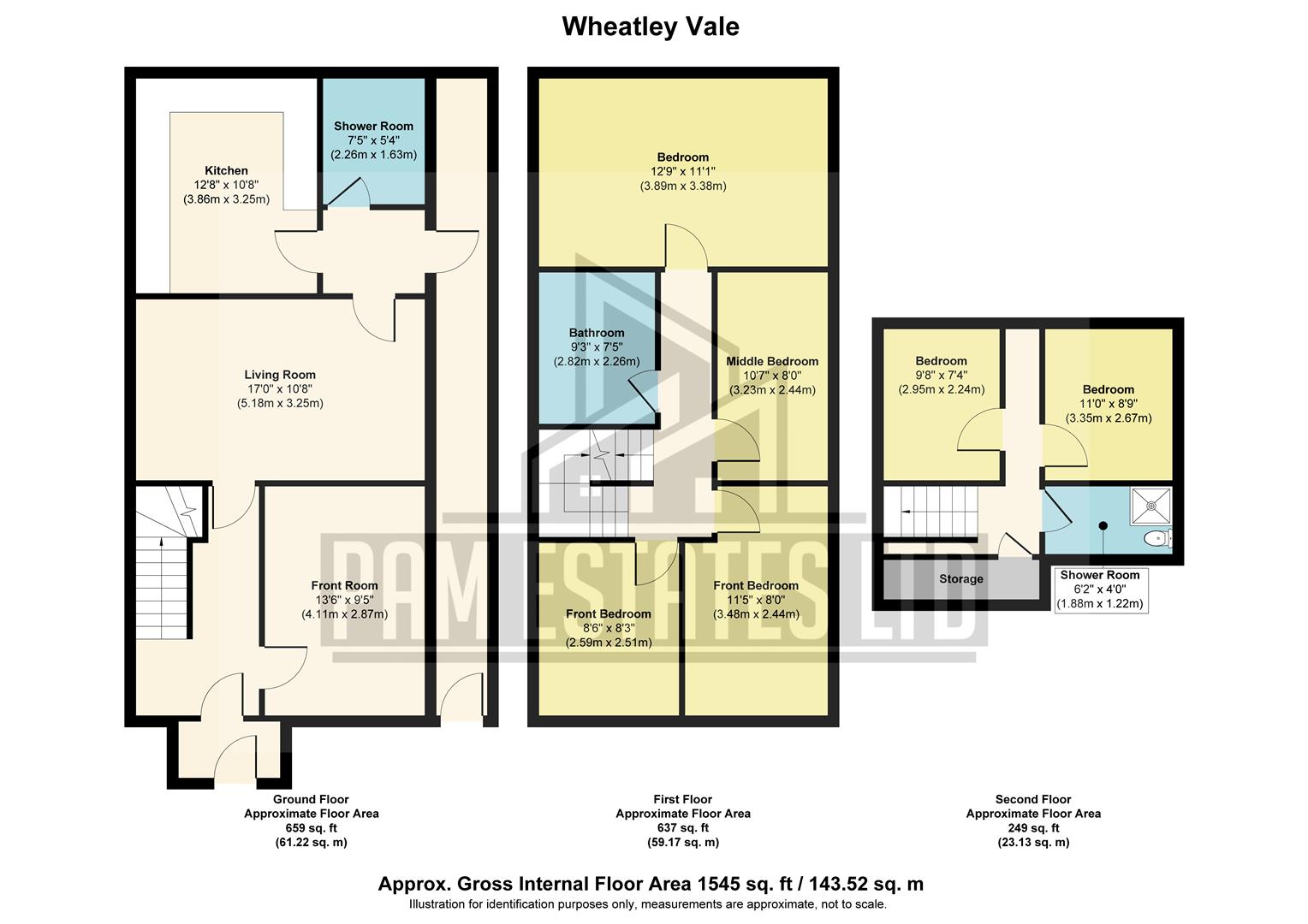 56, Wheaton Vale, Birmingham floorplan