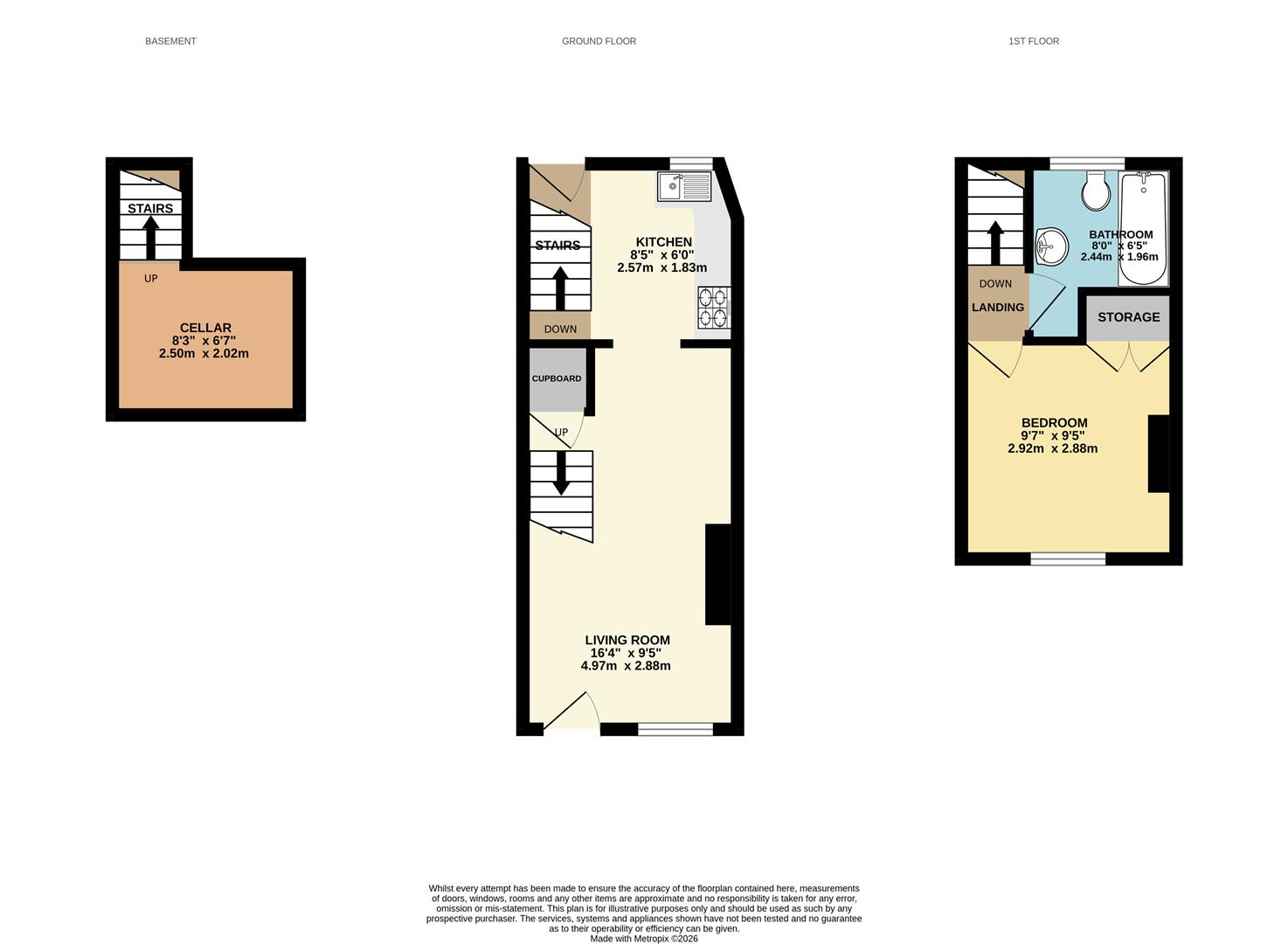 20, Western Road, Lewes floorplan