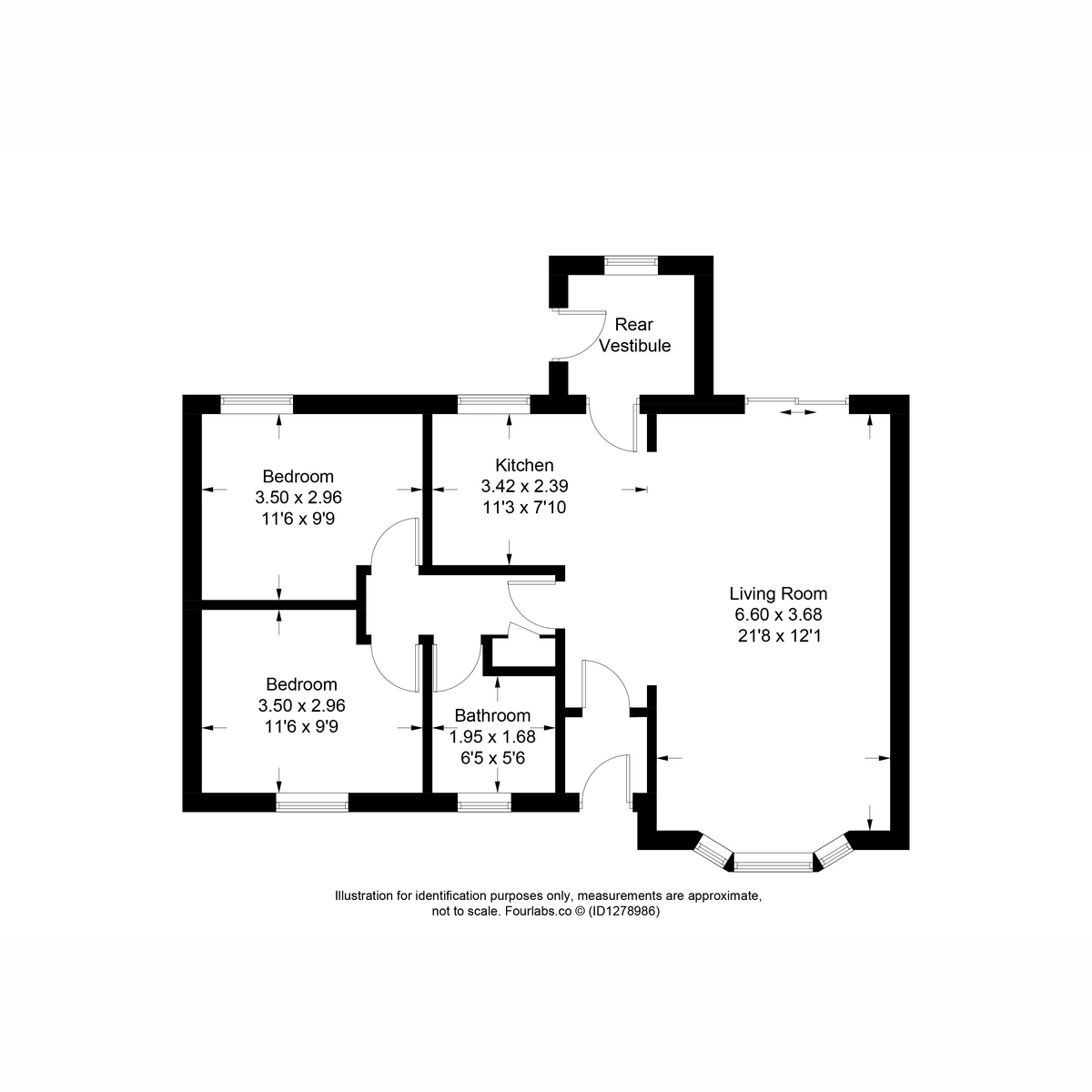 Longhill Croft, Longhill, Elgin floorplan