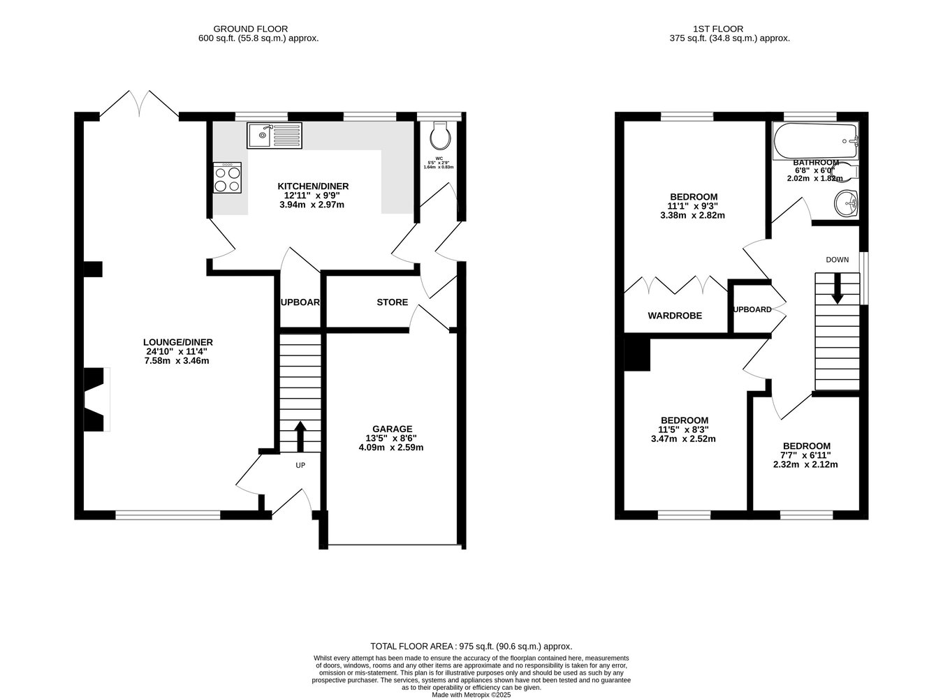 19, Parc Y Berllan, Brecon floorplan