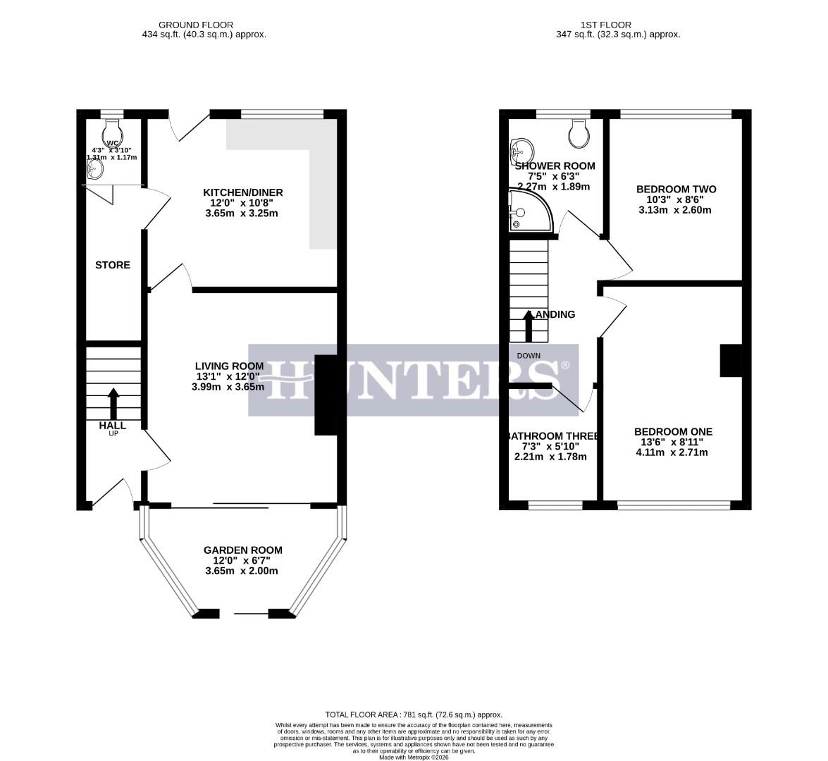 Warrels Street, Bramley floorplan