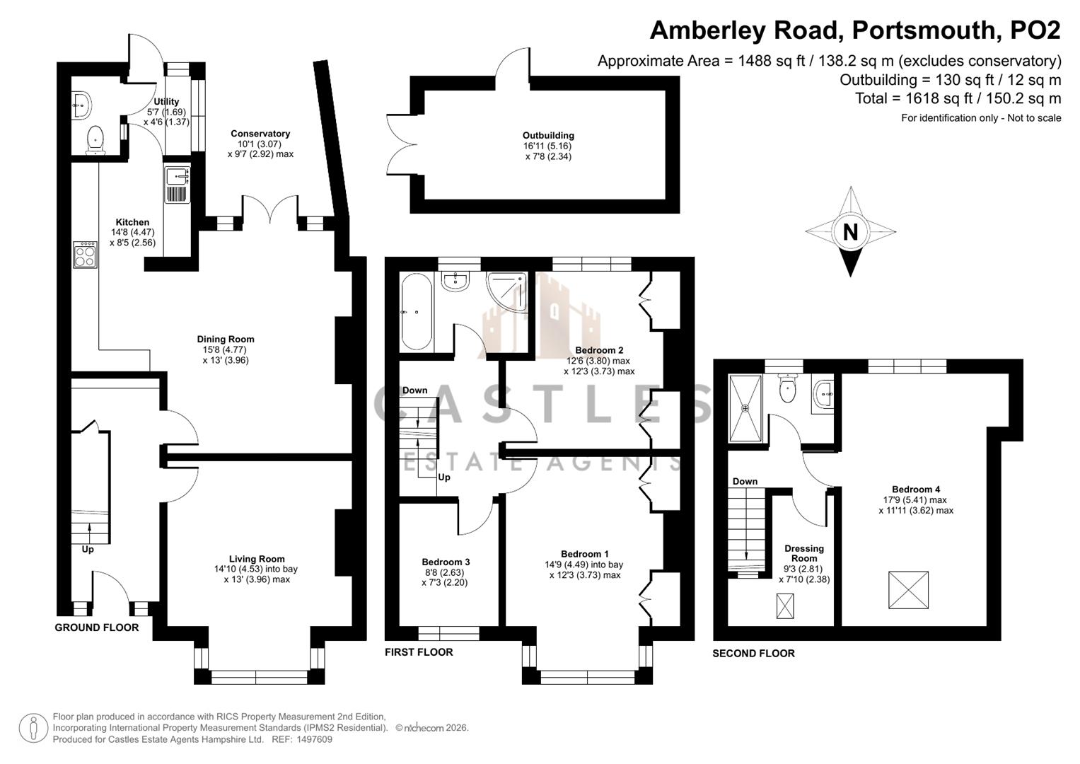88, Amberley Road, Portsmouth floorplan