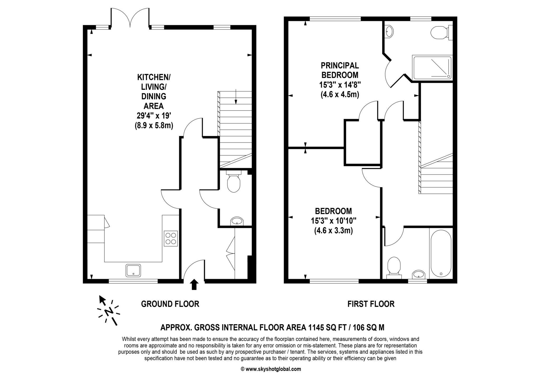 Lavender Cottage, Lynwood Village, Rise Road, Ascot floorplan