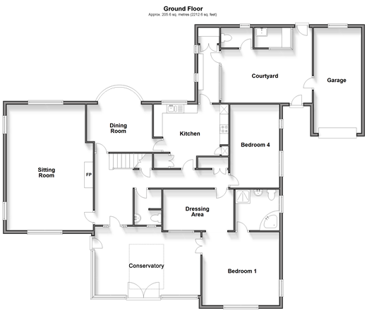 Vicarage Street, Broadstairs floorplan