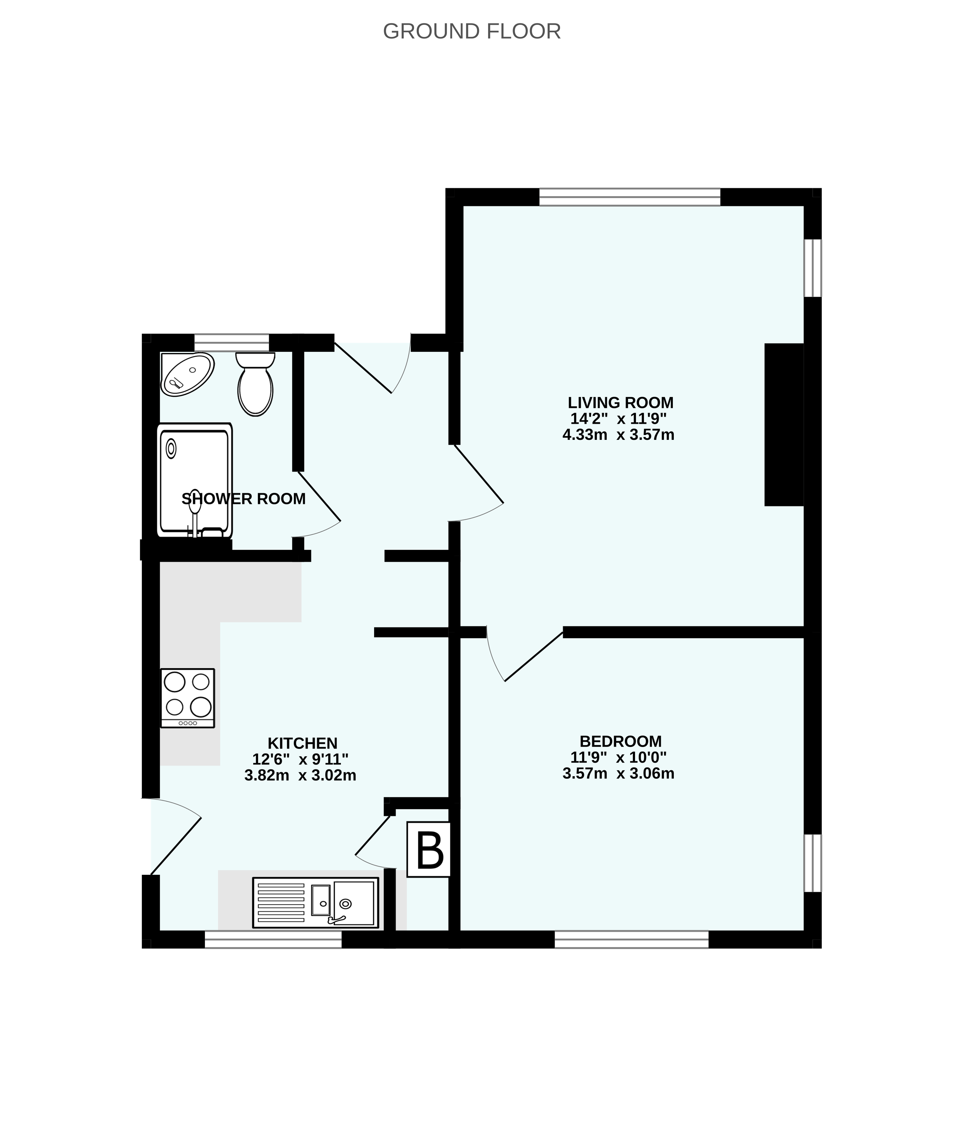 29, Queens Road, Devon floorplan