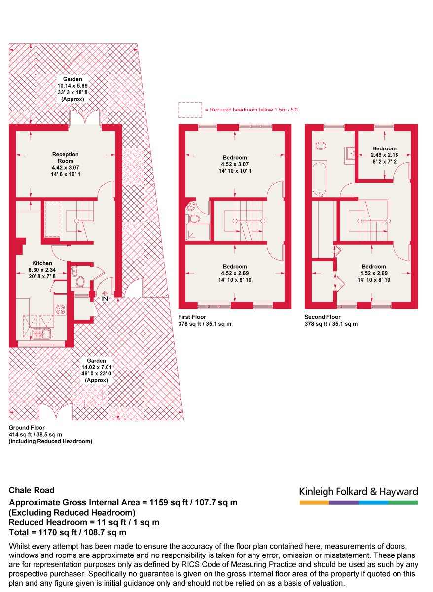 Chale Road, London, SW2 floorplan