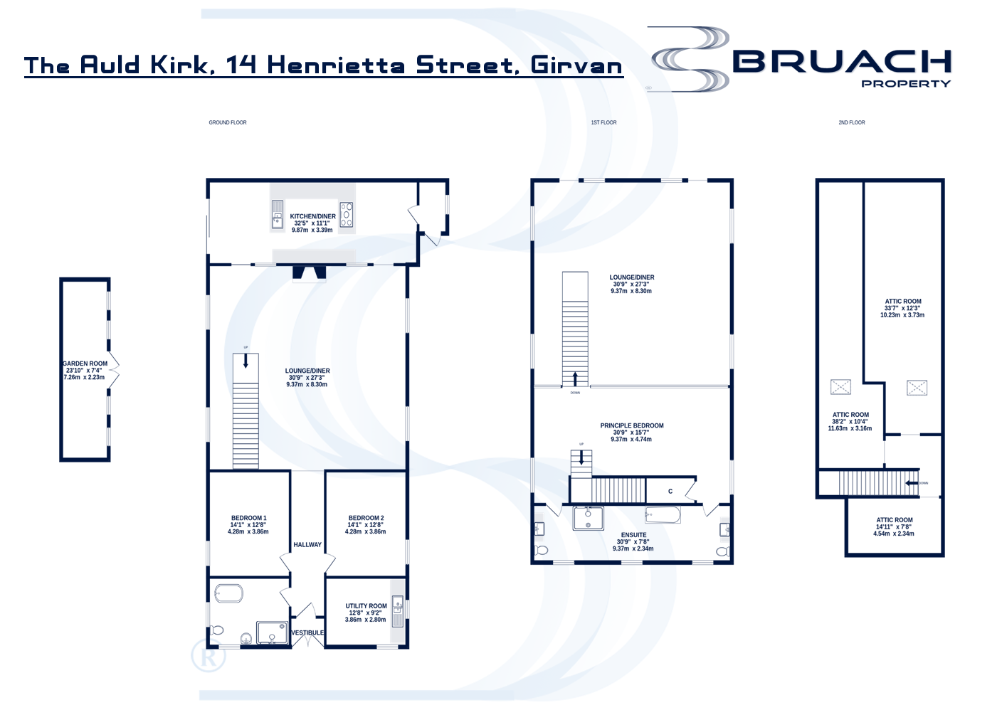 14, Henrietta Street, Girvan floorplan