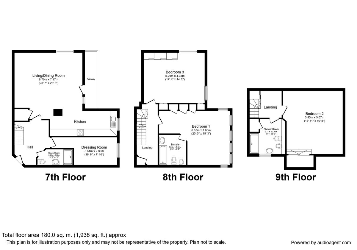 4 Bedrooms Flat to rent in Dickinson Street, Manchester M1