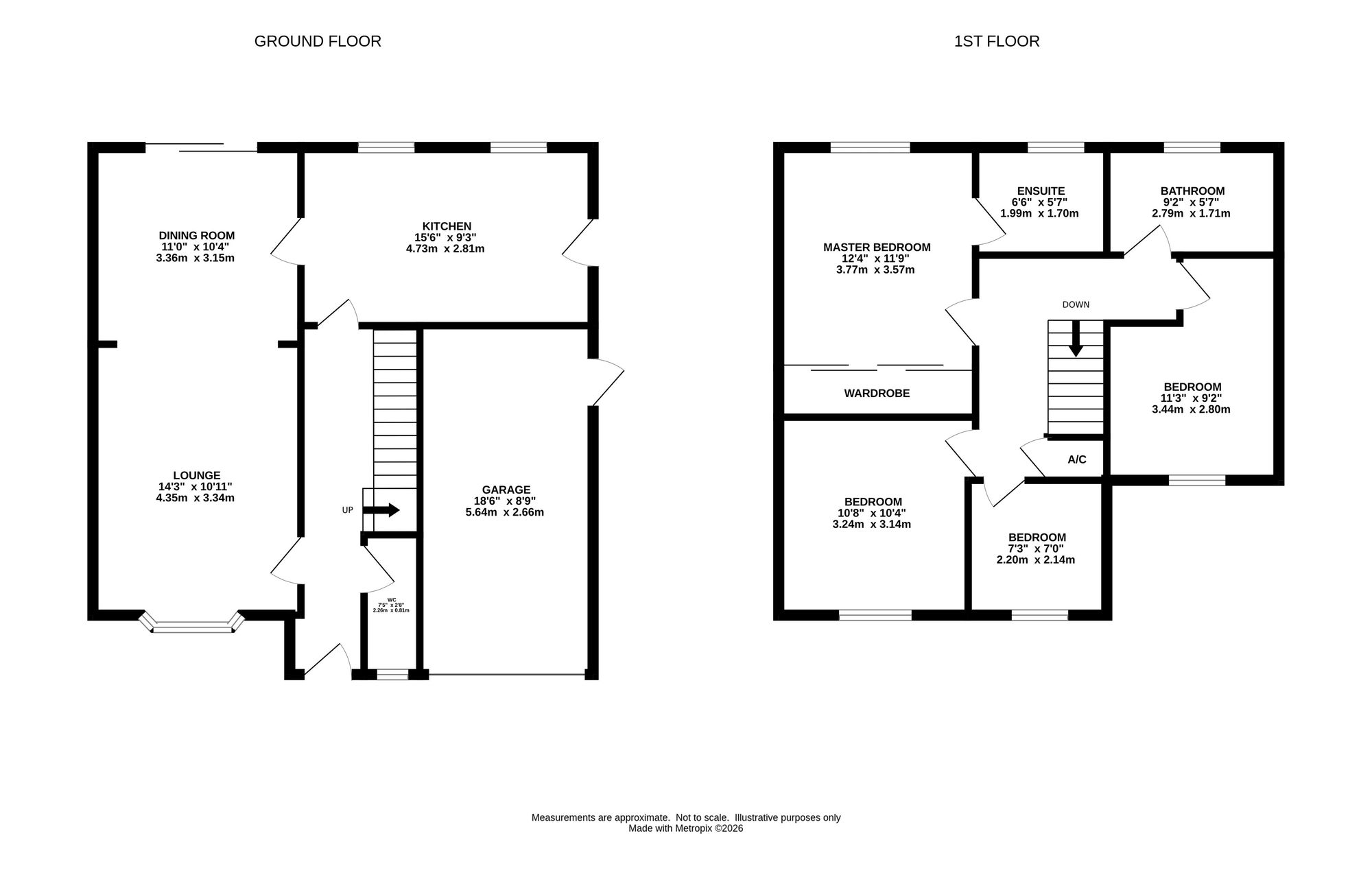 1 Box Tree Mews, Macclesfield floorplan