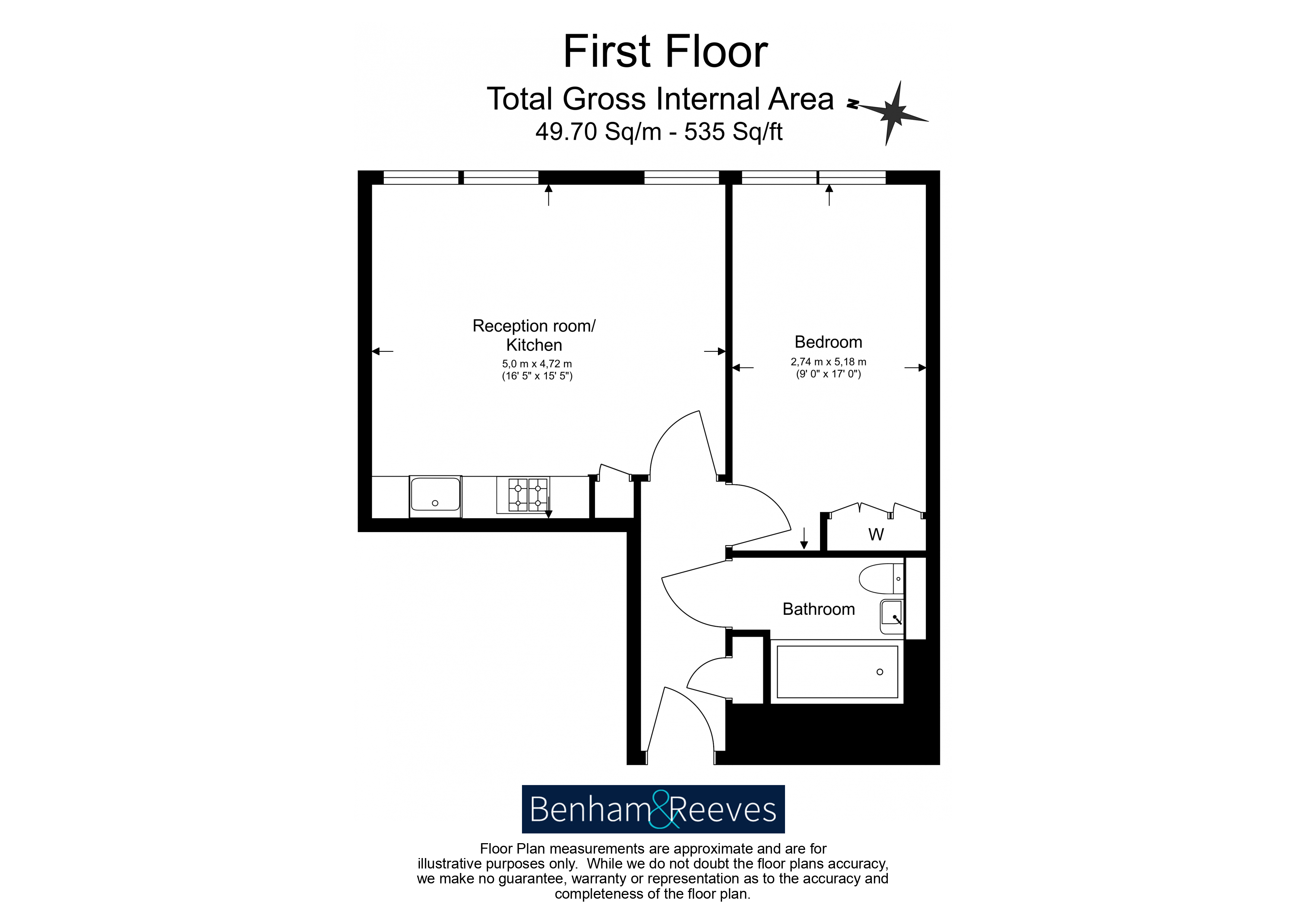 Winchester Road, Swiss Cottage floorplan