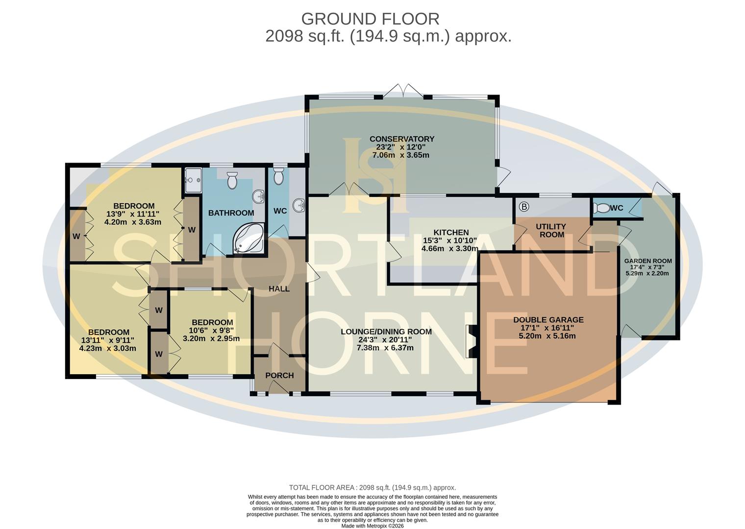 17, Fairlands Park, Coventry floorplan