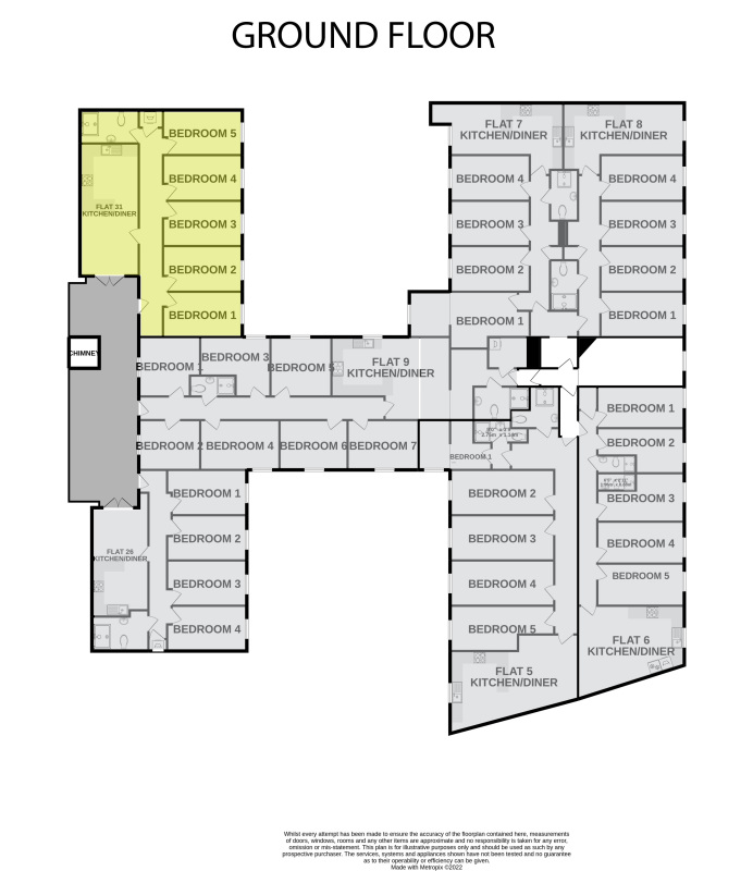Flat 31, Shoe & Boot Factory, Flat 31, Shoe & Boot Factory, Leicester floorplan