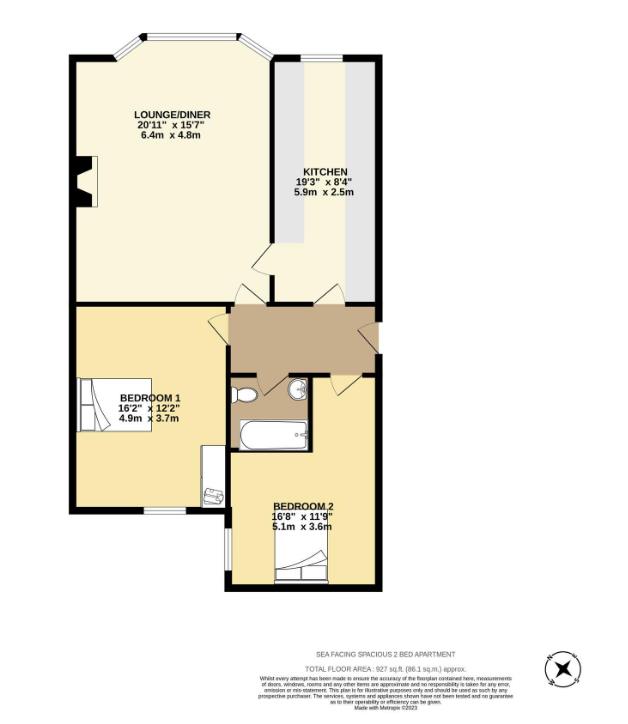 14 Isle of Alanis, Mooragh Promenade, Isle Of Man floorplan