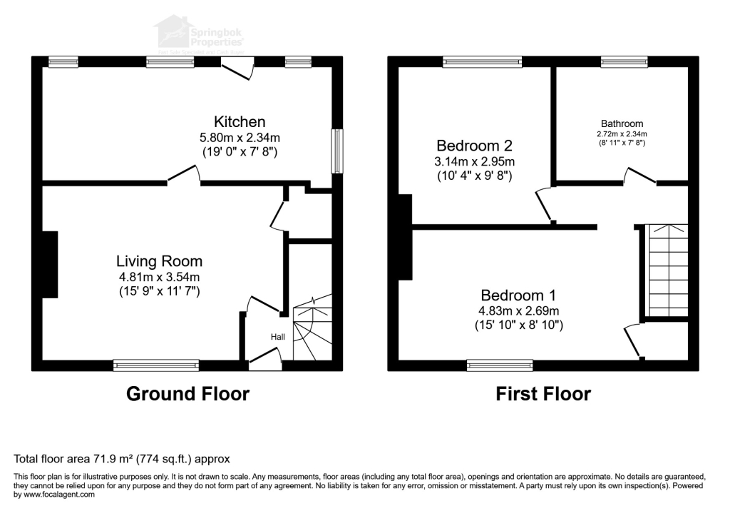 25, Meredith Road, Worthing floorplan