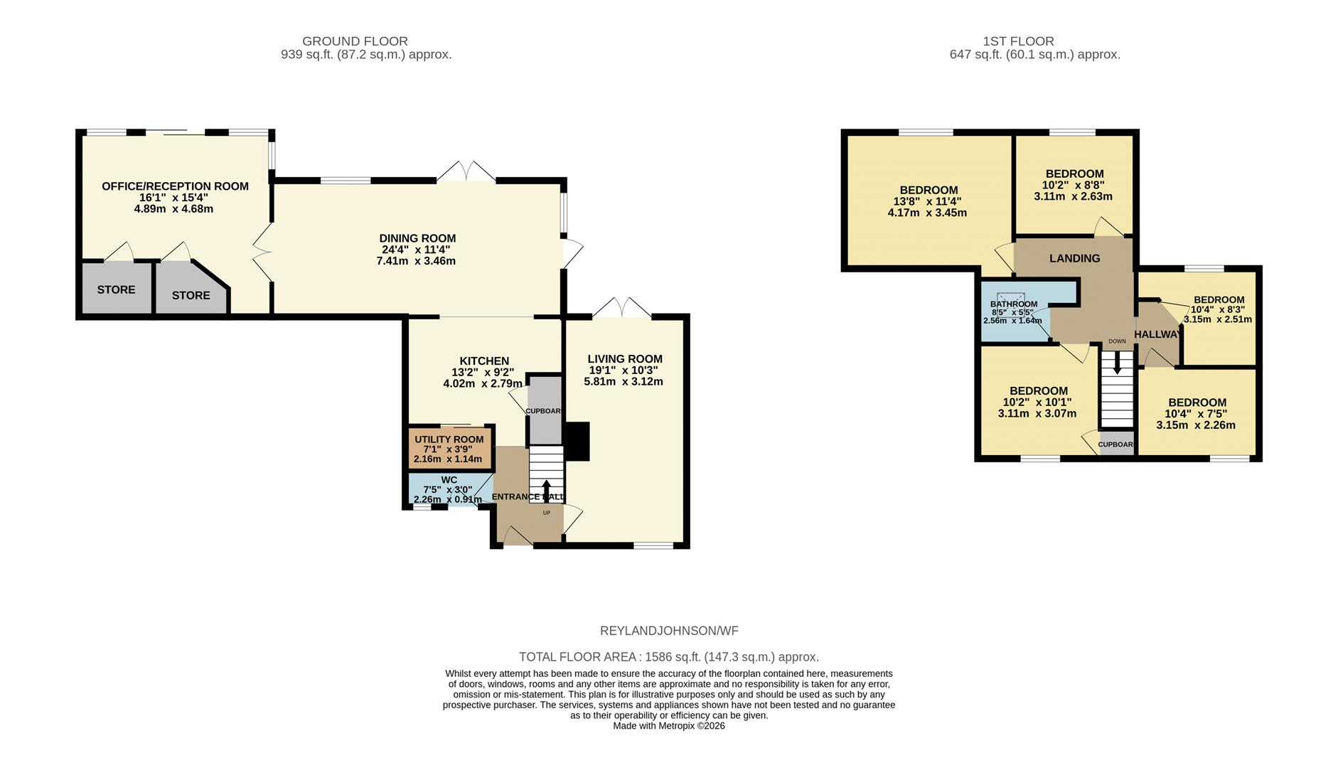 250, Westfield, Harlow floorplan
