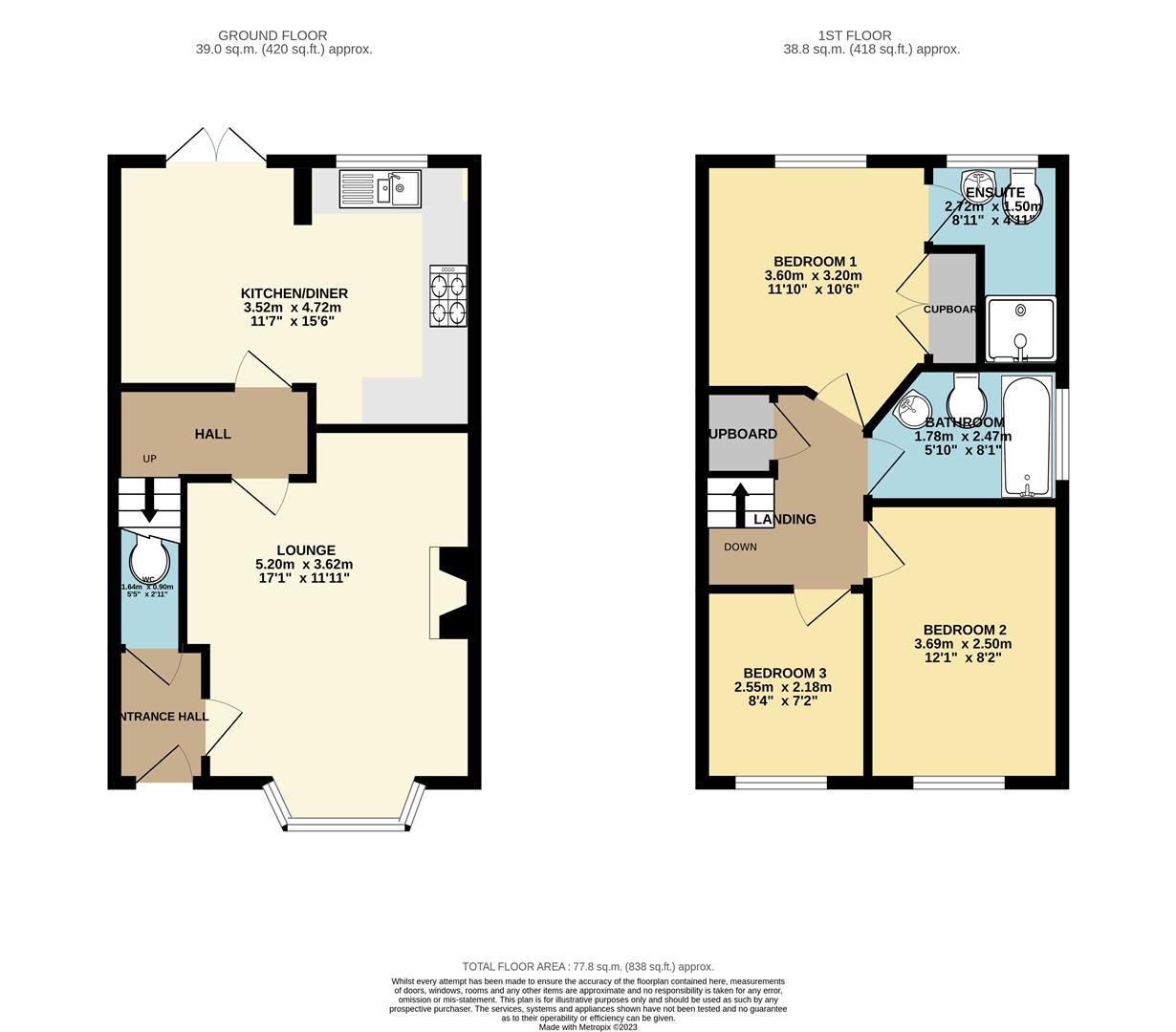 Church View Drive, Old Tupton, Chesterfield, Derbyshire S42, 3 bedroom