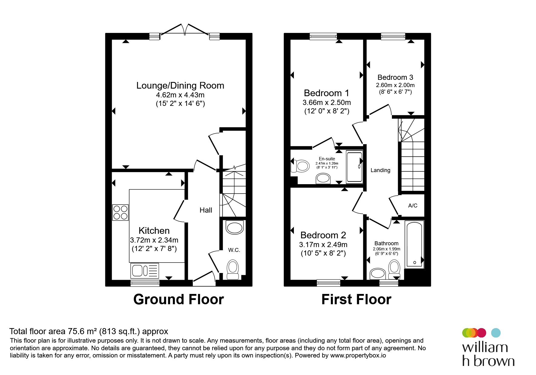 Plot 12, The Osiers, Edwards Way, March floorplan