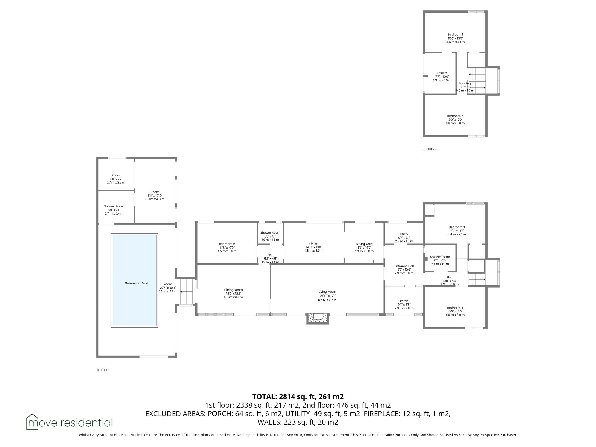 5 Noctorum Lane, Prenton floorplan