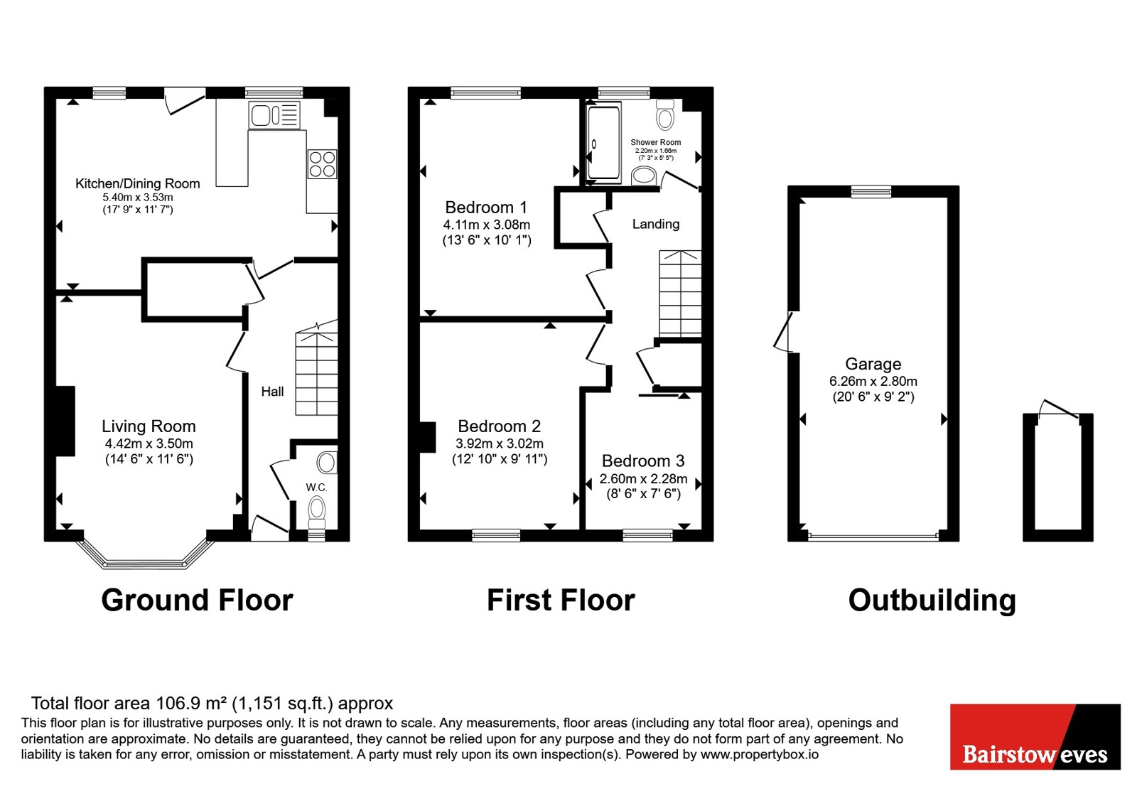 60, Ridgeway Walk, Nottinghamshire floorplan