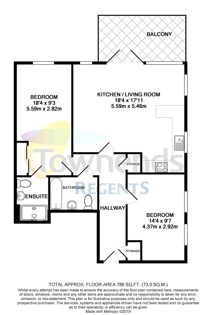 2 Bedrooms Flat for sale in Hazel House, Sycamore Avenue, Woking, Surrey GU22