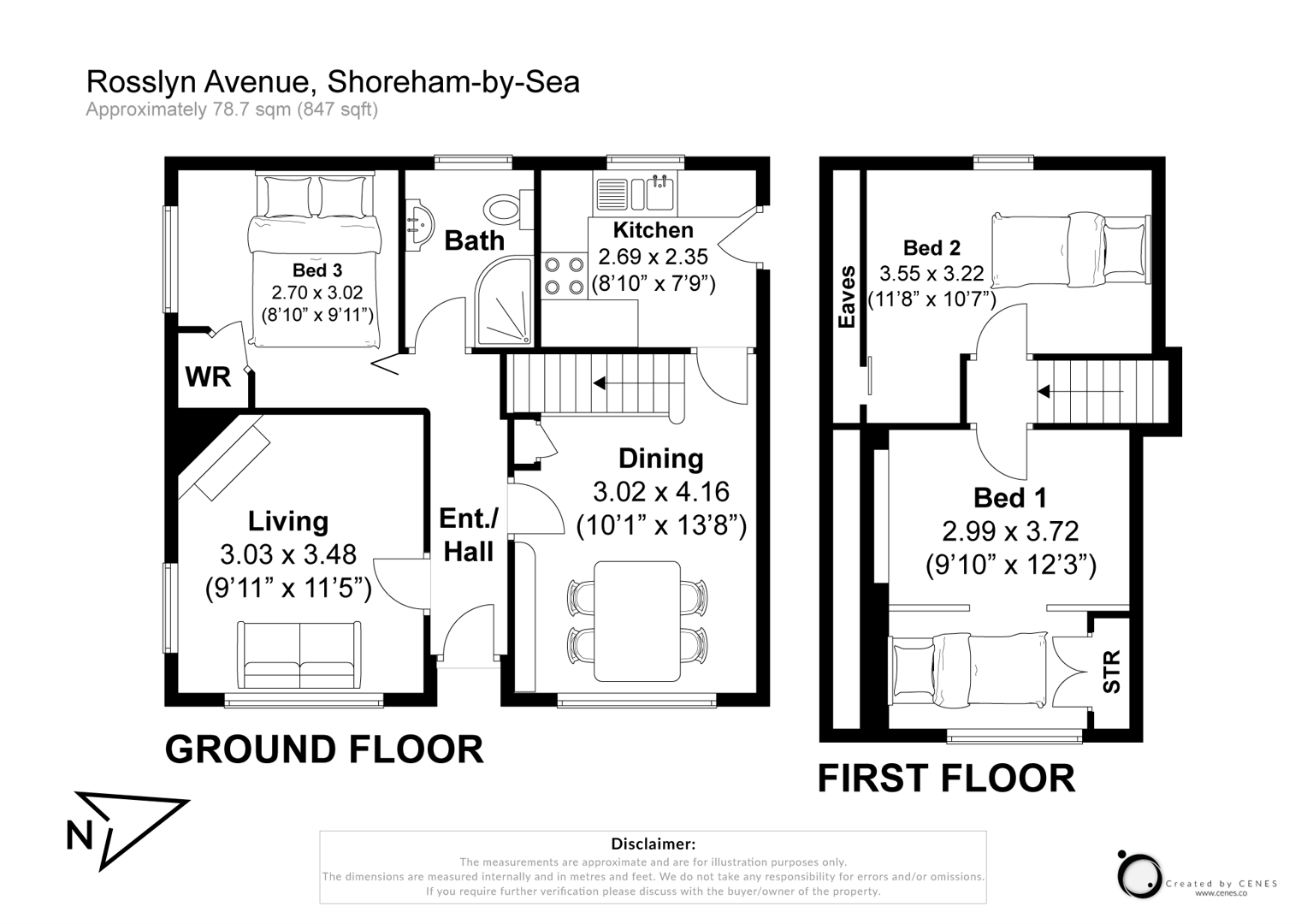 17, Rosslyn Avenue, Shoreham-By-Sea floorplan