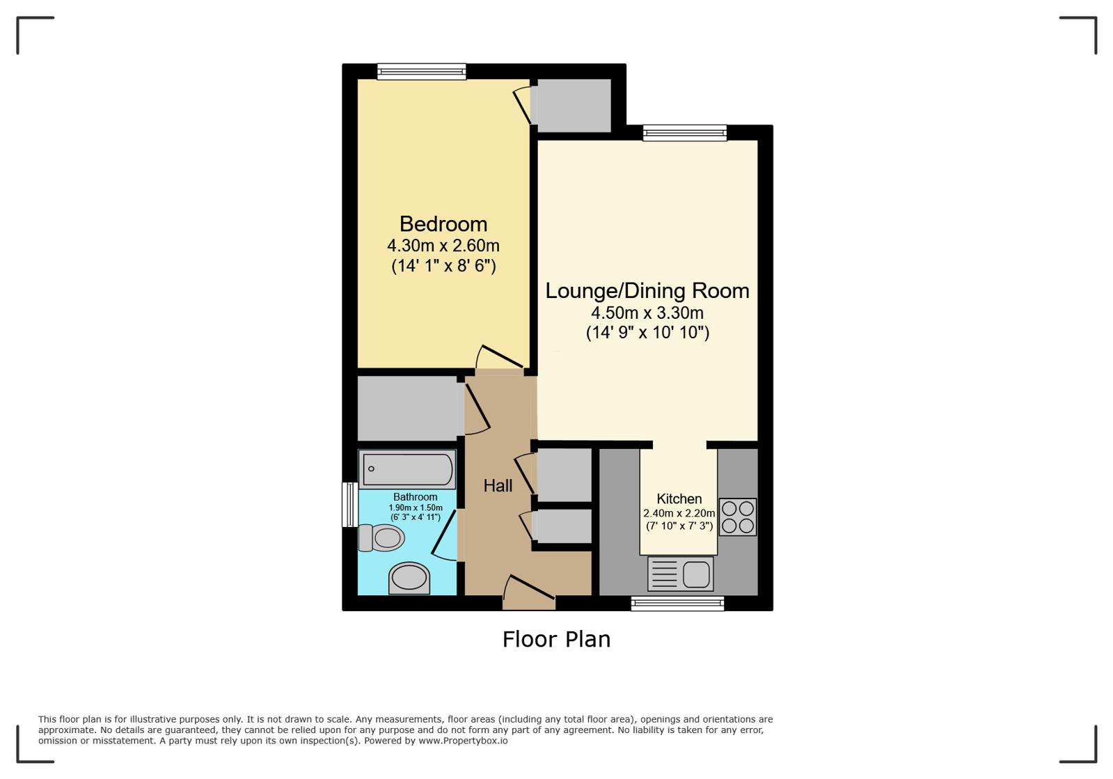 23, Robin Hood Close, Hampshire floorplan