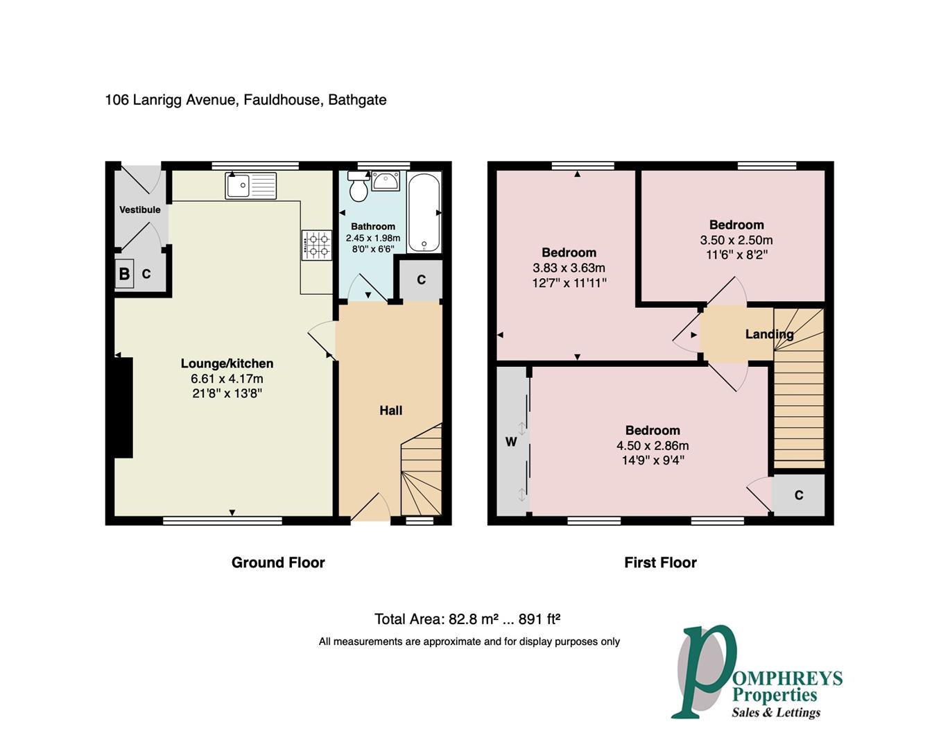 106, Lanrigg Avenue, Bathgate floorplan
