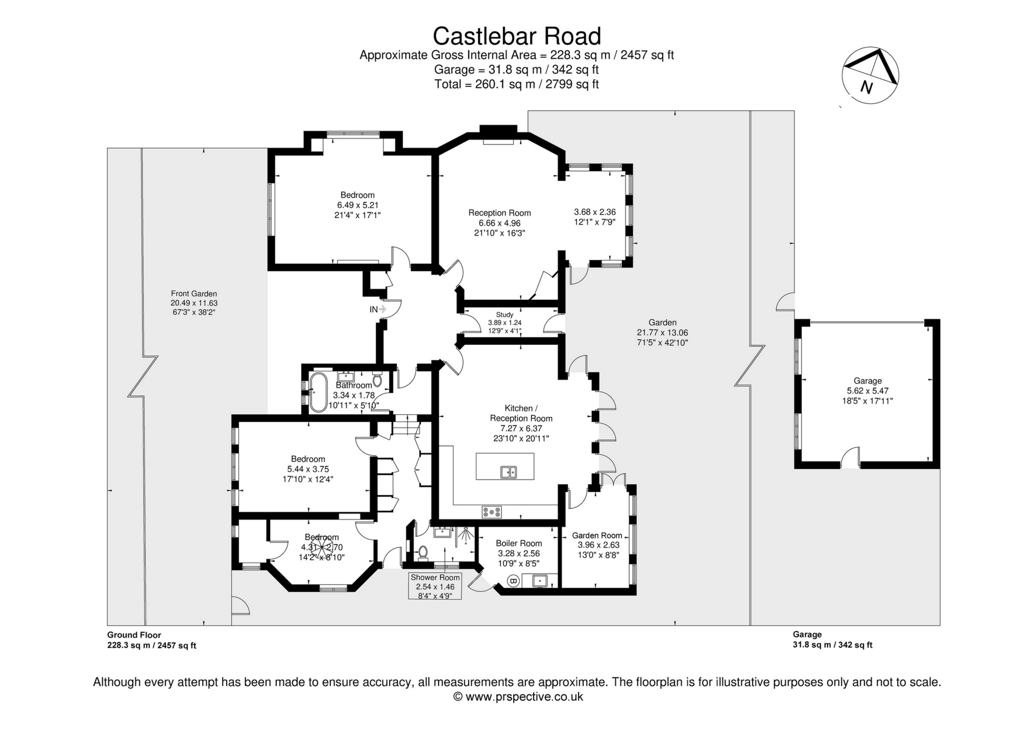Charlbury, Castlebar Road, London floorplan