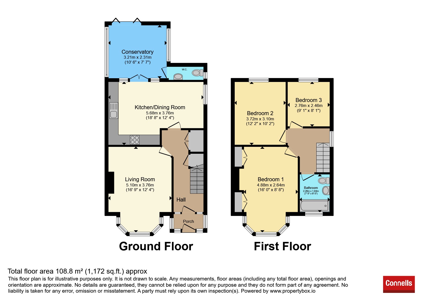 35, Wilton Crescent, Southampton floorplan