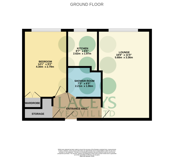 Flat 18, Yeovil floorplan