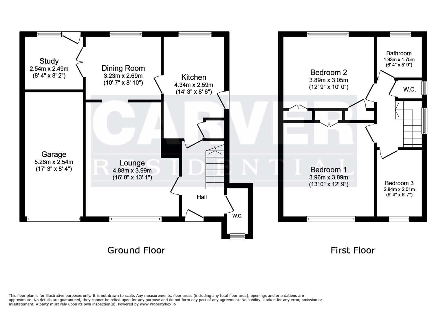 8, Edgecombe Grove, Darlington floorplan