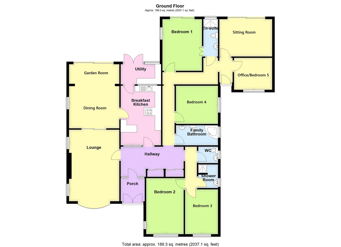 18, Manor Close, Boston floorplan