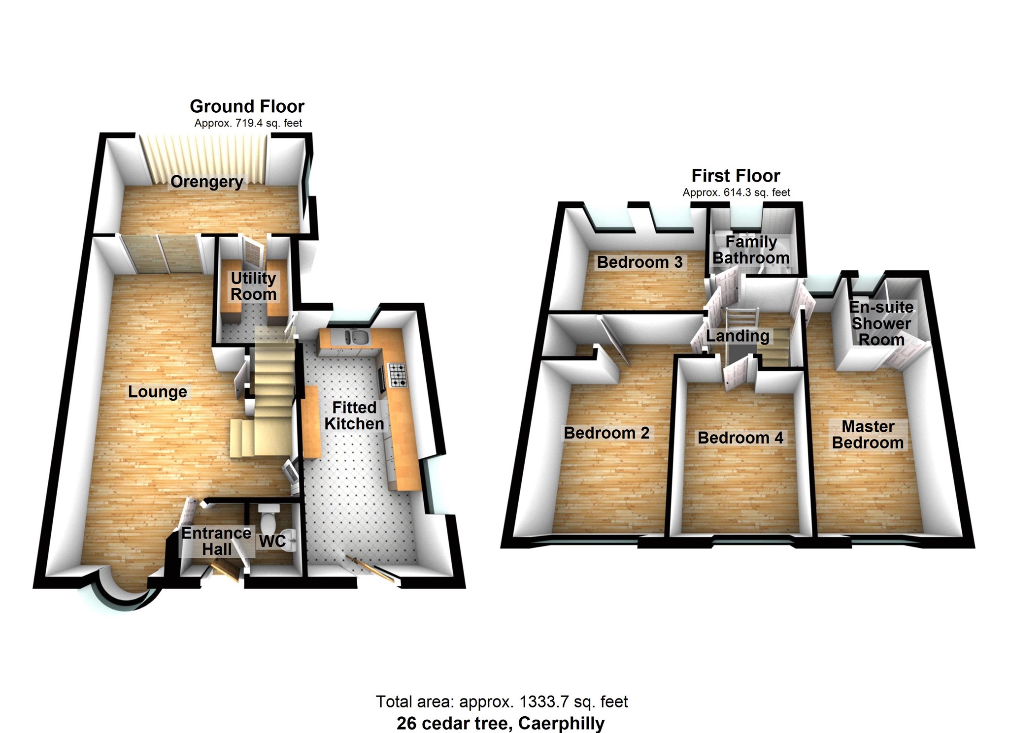 4 Bedrooms Detached house for sale in Clos Y Cedr, Pwllypant, Caerphilly CF83