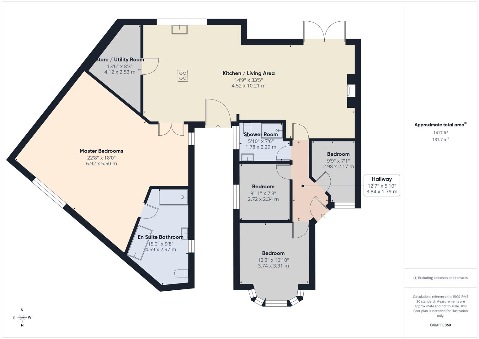 1, Boyne Road, Birmingham floorplan