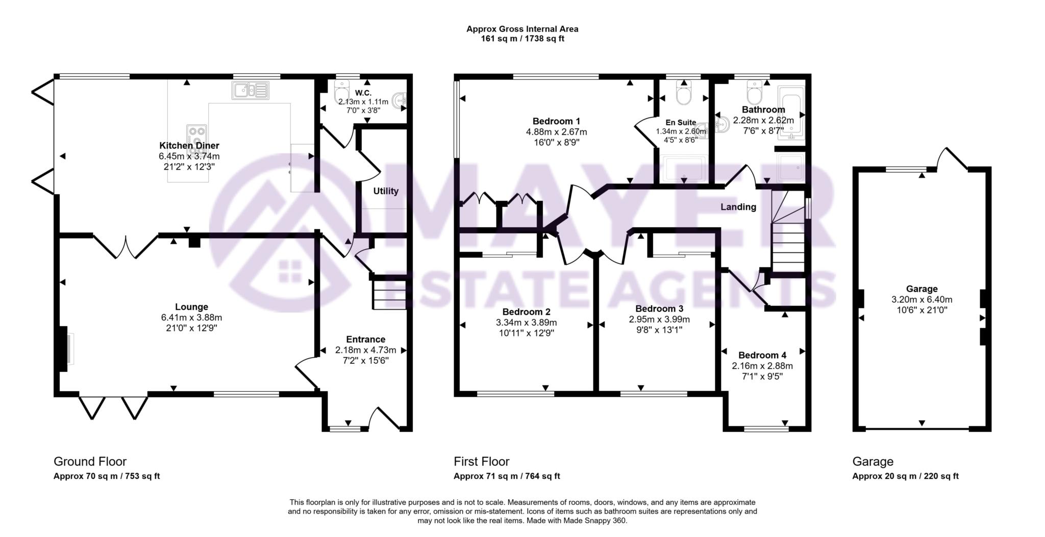 129, Looseleigh Lane, Plymouth floorplan