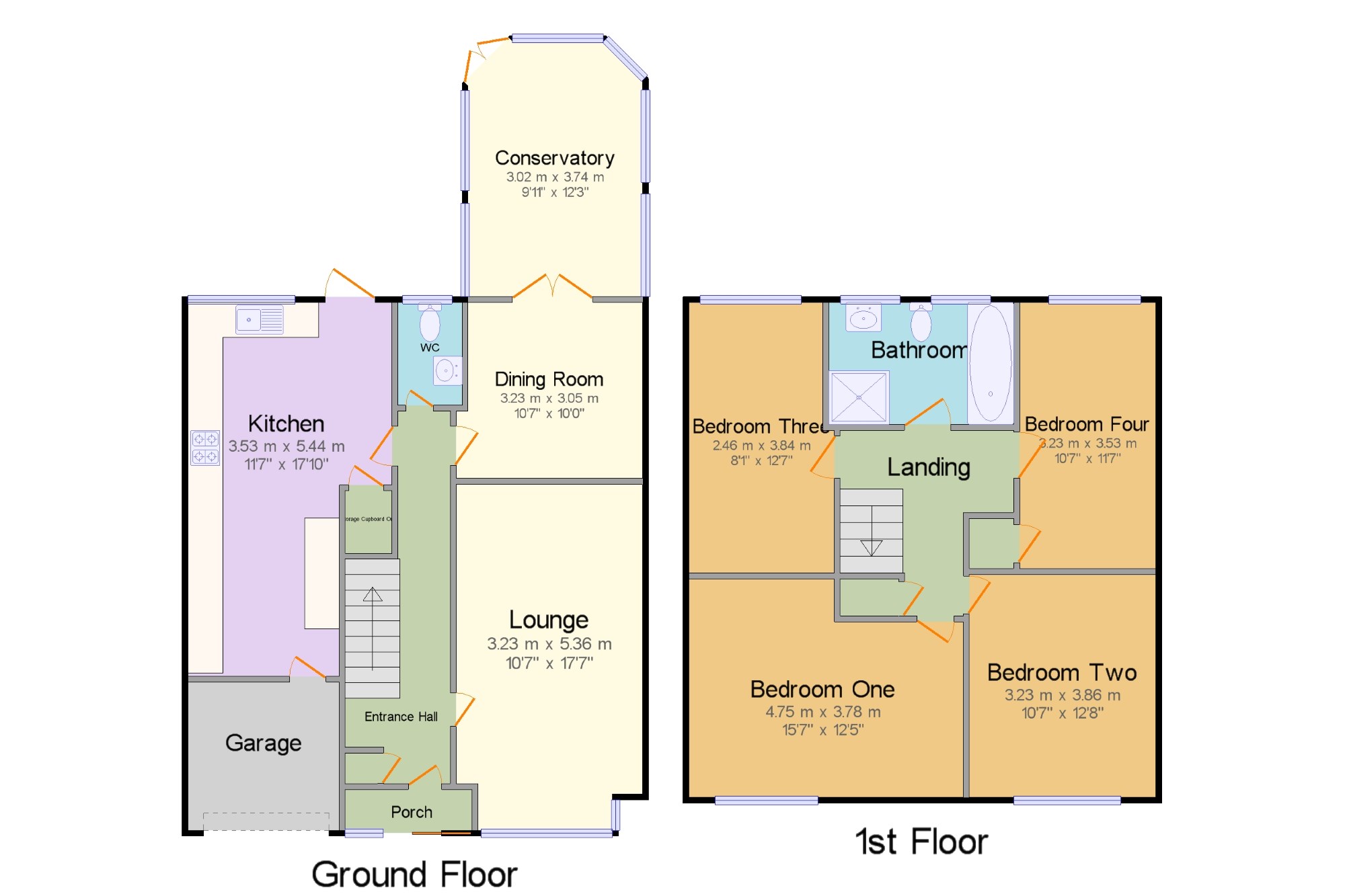 4 Bedrooms Detached house for sale in Anderson Close, Padgate, Warrington, Cheshire WA2