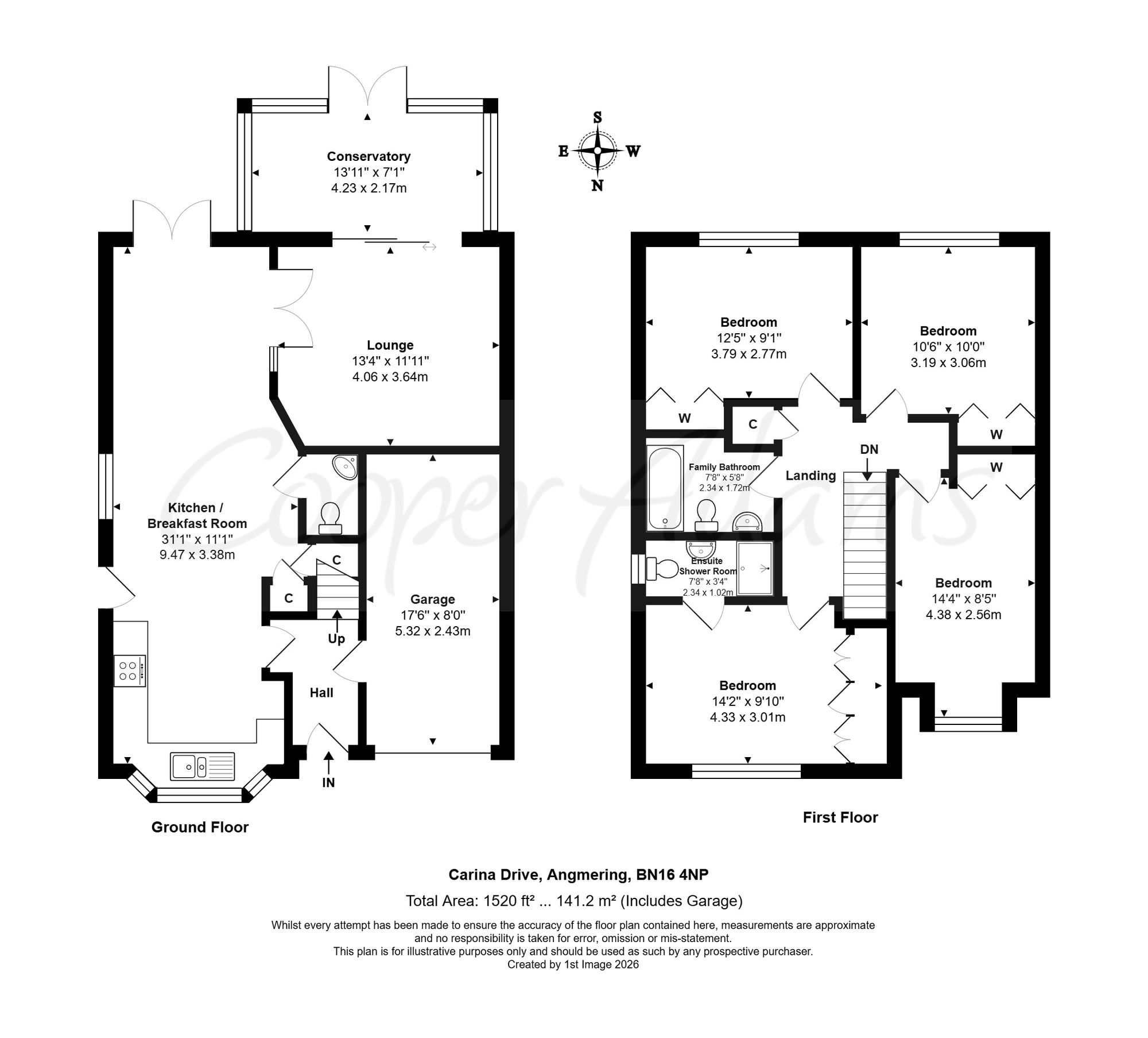 4 Carina Drive, Littlehampton floorplan