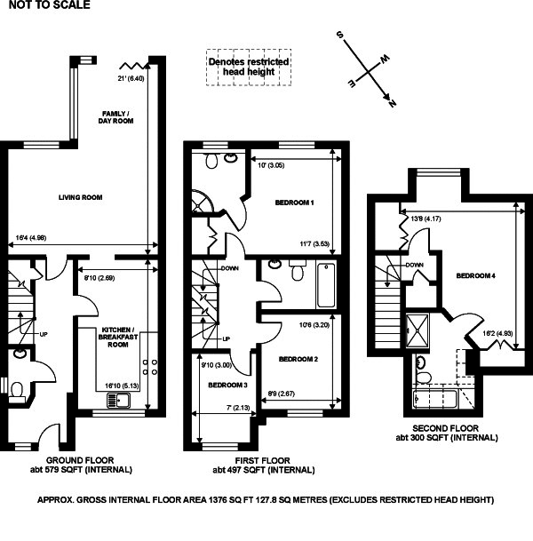 4 Bedrooms End terrace house to rent in Hersham Road, Hersham, Walton-On-Thames KT12