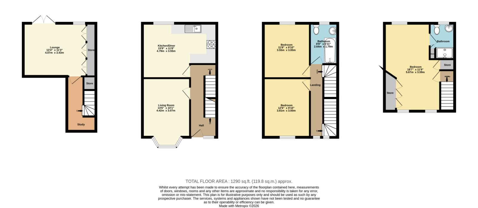 4, Nash Court Road, Kent floorplan