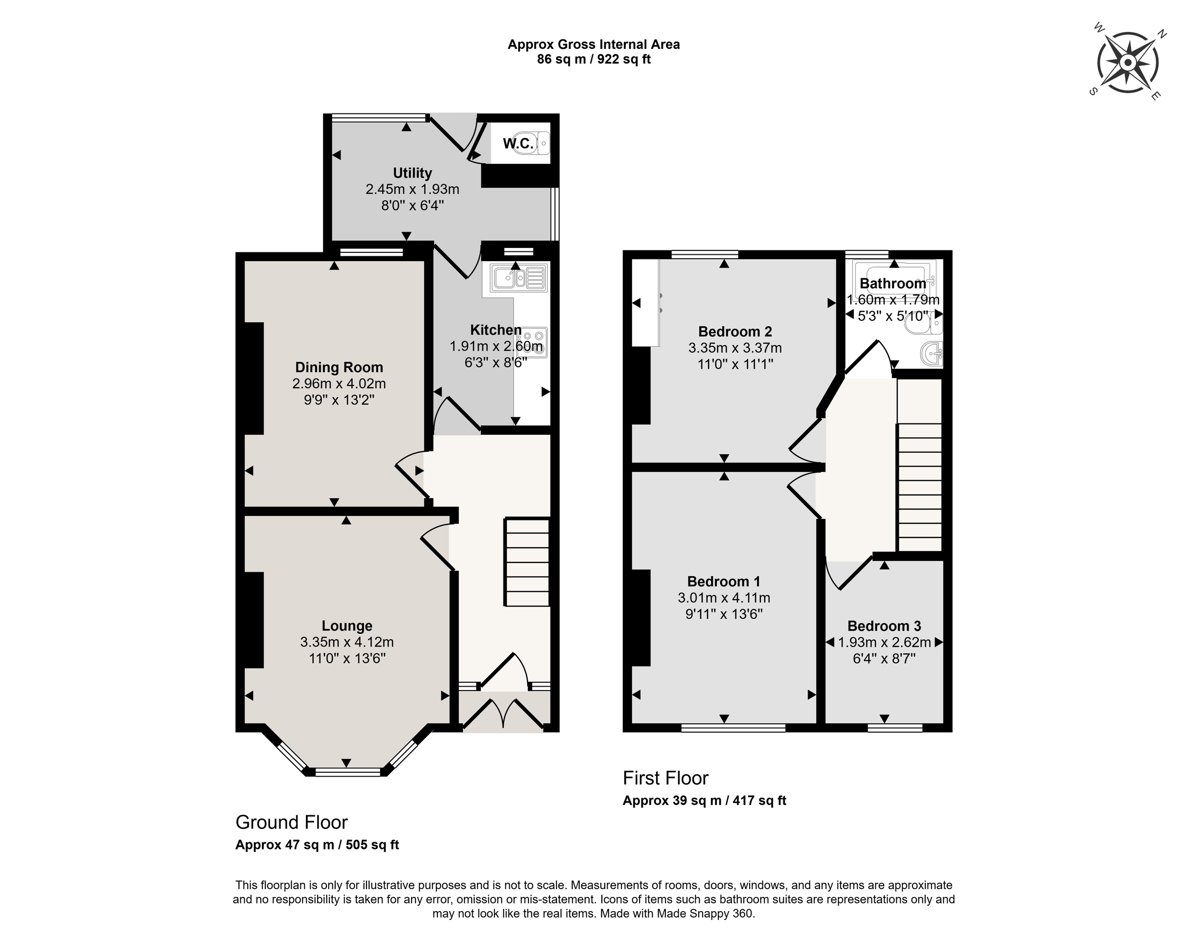 23 Pantmawr Road, Cardiff floorplan