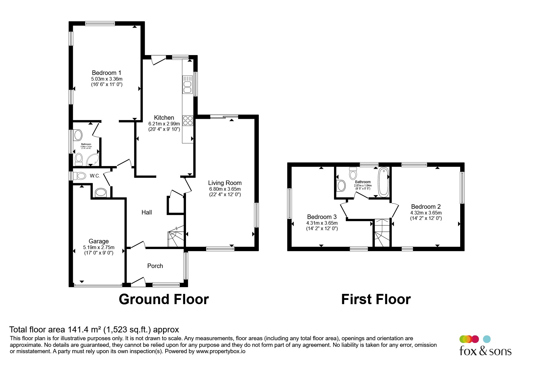 6, Beacon Road, Seaford floorplan